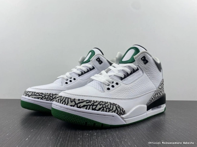 Official Maikesneakers White Oregon Jordan 3 Retro Crew 594282233 Pit Ducks 0808